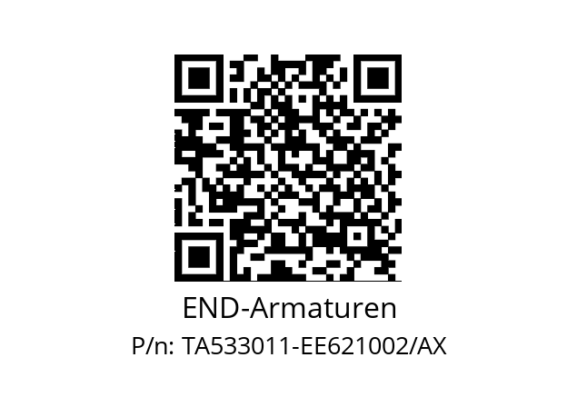   END-Armaturen TA533011-EE621002/AX