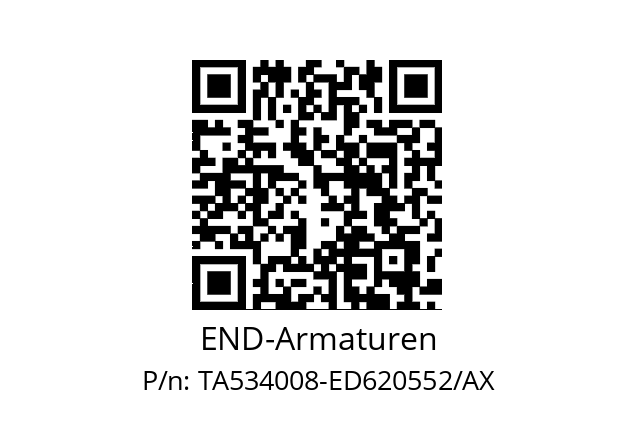   END-Armaturen TA534008-ED620552/AX