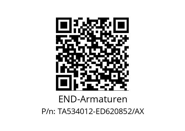   END-Armaturen TA534012-ED620852/AX