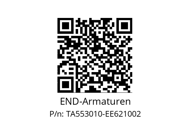   END-Armaturen TA553010-EE621002