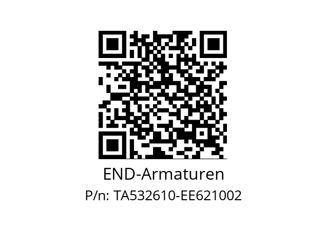   END-Armaturen TA532610-EE621002