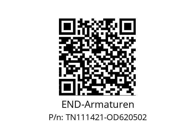   END-Armaturen TN111421-OD620502