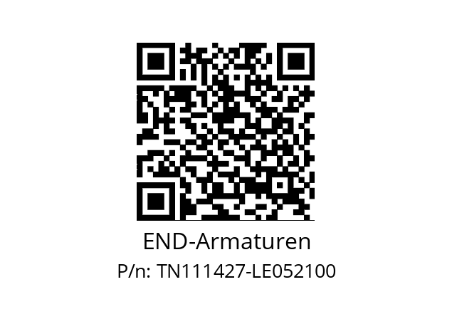   END-Armaturen TN111427-LE052100