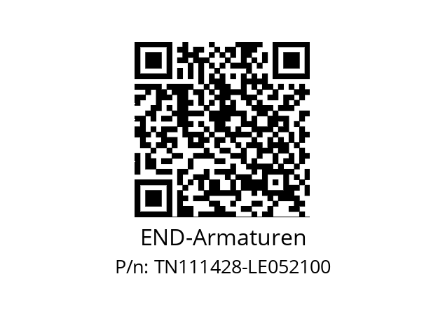   END-Armaturen TN111428-LE052100