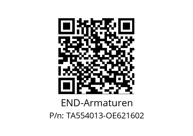   END-Armaturen TA554013-OE621602