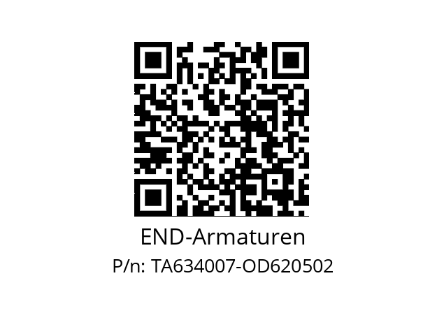   END-Armaturen TA634007-OD620502