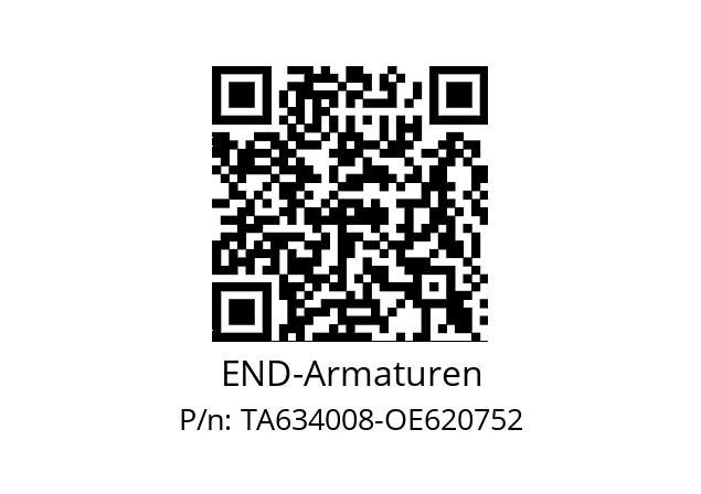   END-Armaturen TA634008-OE620752