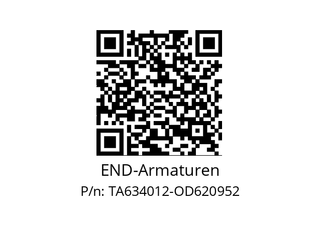   END-Armaturen TA634012-OD620952