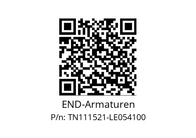   END-Armaturen TN111521-LE054100