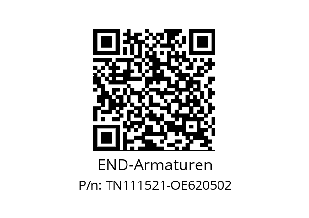   END-Armaturen TN111521-OE620502