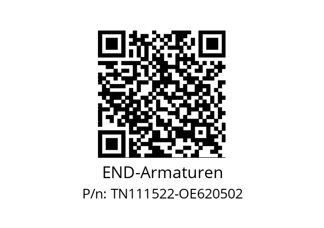   END-Armaturen TN111522-OE620502