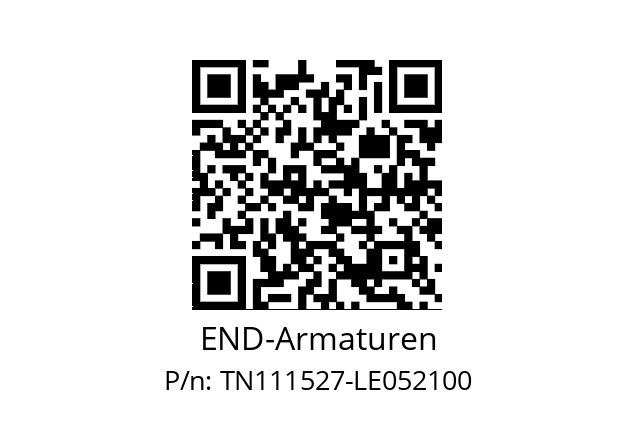   END-Armaturen TN111527-LE052100