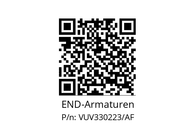   END-Armaturen VUV330223/AF