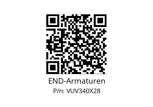   END-Armaturen VUV340X28