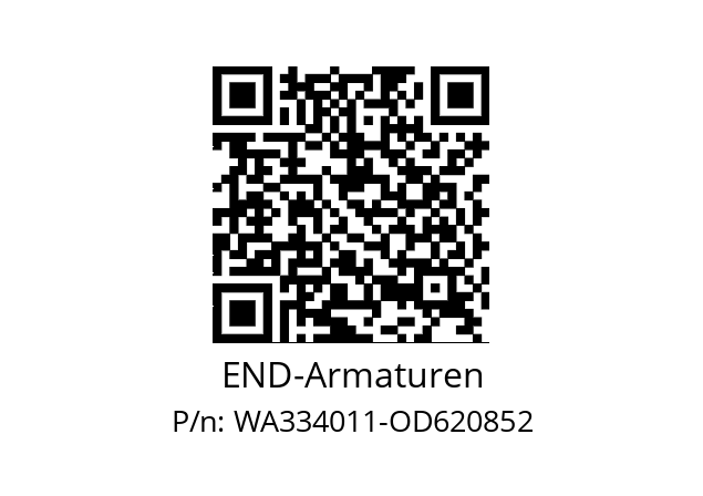   END-Armaturen WA334011-OD620852