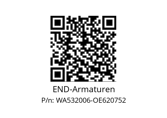   END-Armaturen WA532006-OE620752