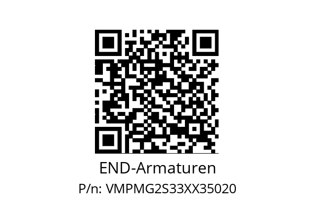   END-Armaturen VMPMG2S33XX35020