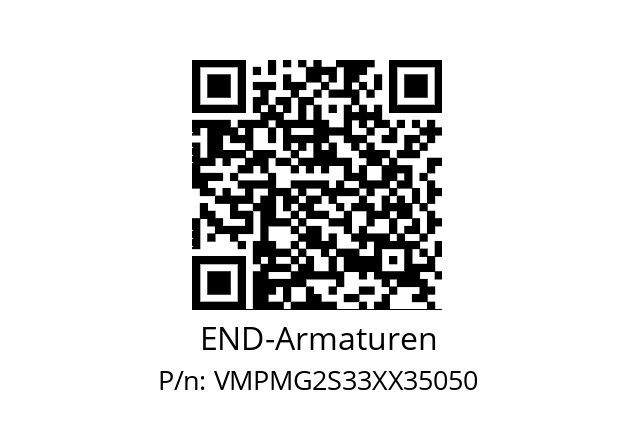   END-Armaturen VMPMG2S33XX35050