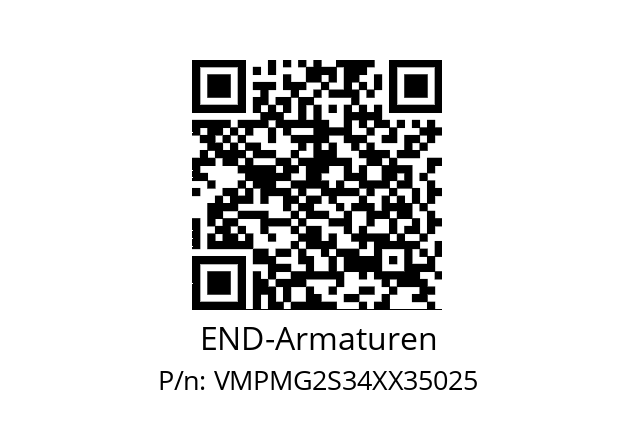   END-Armaturen VMPMG2S34XX35025