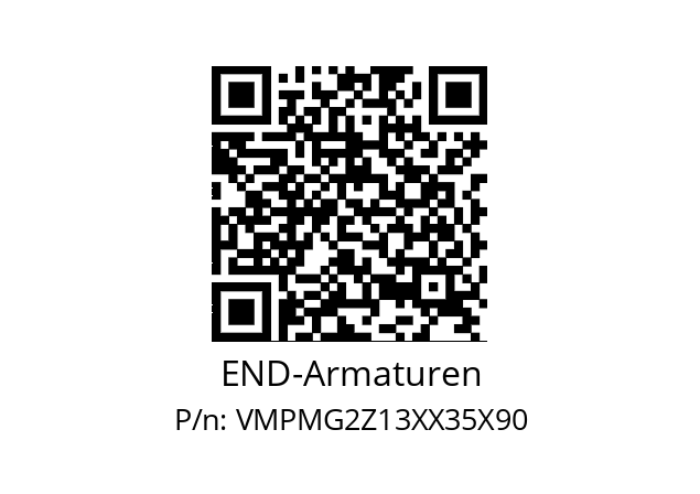   END-Armaturen VMPMG2Z13XX35X90