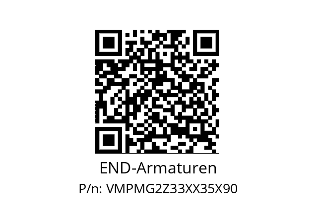   END-Armaturen VMPMG2Z33XX35X90