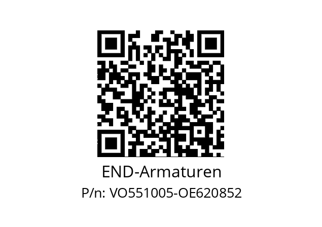   END-Armaturen VO551005-OE620852