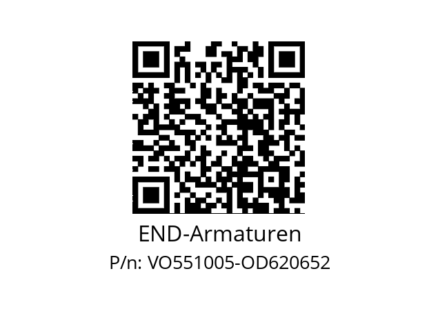   END-Armaturen VO551005-OD620652