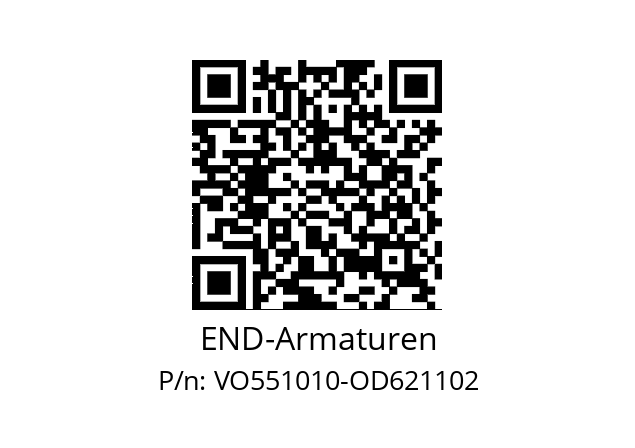   END-Armaturen VO551010-OD621102