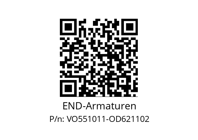   END-Armaturen VO551011-OD621102