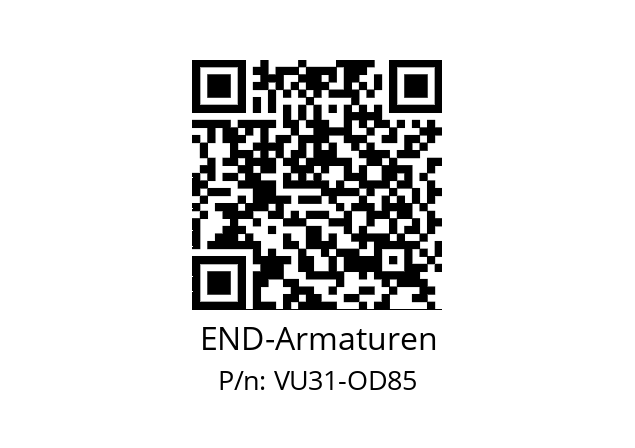   END-Armaturen VU31-OD85