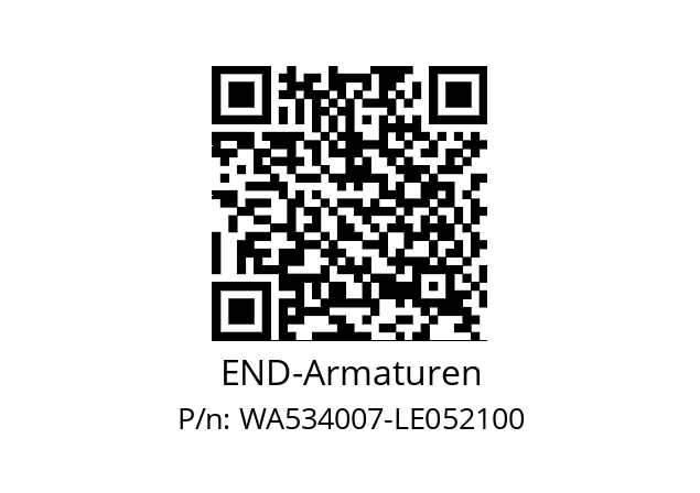   END-Armaturen WA534007-LE052100