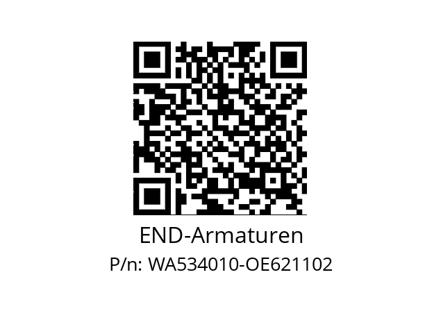   END-Armaturen WA534010-OE621102