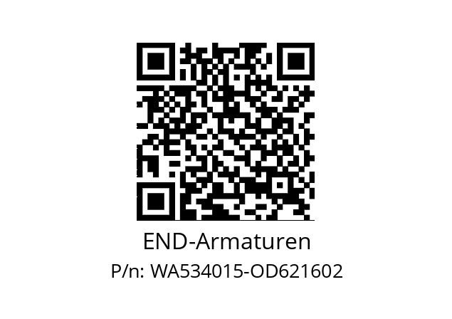   END-Armaturen WA534015-OD621602