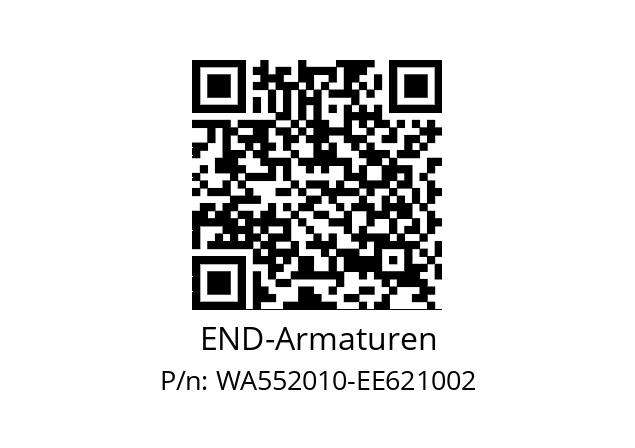   END-Armaturen WA552010-EE621002