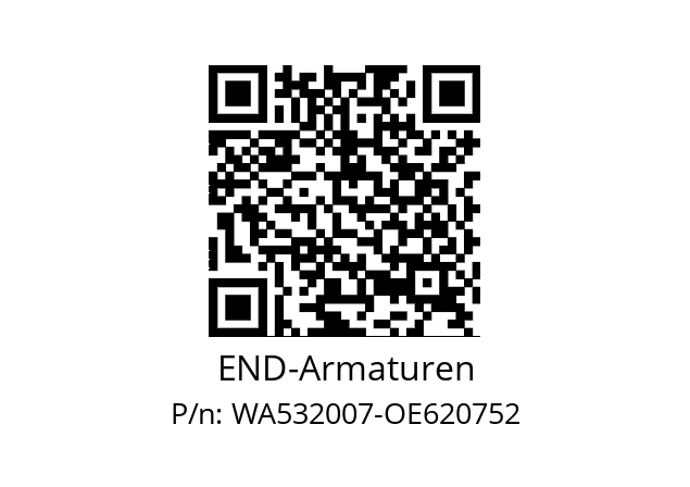   END-Armaturen WA532007-OE620752