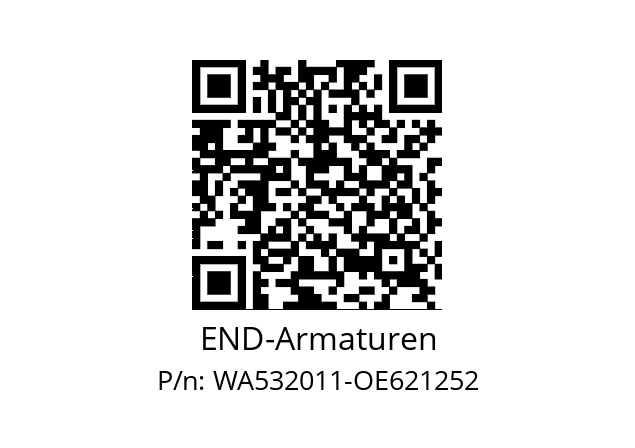   END-Armaturen WA532011-OE621252