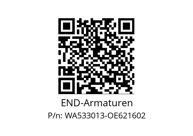   END-Armaturen WA533013-OE621602