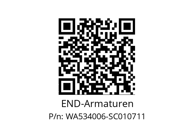   END-Armaturen WA534006-SC010711