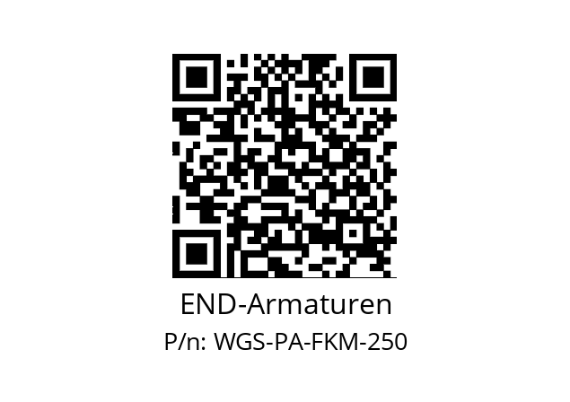   END-Armaturen WGS-PA-FKM-250