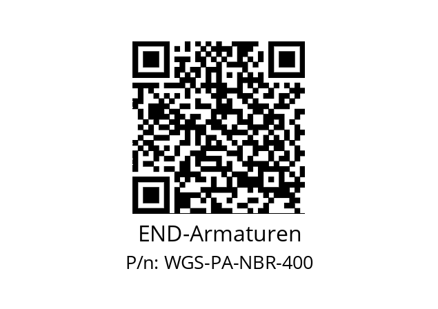   END-Armaturen WGS-PA-NBR-400