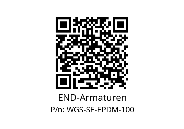   END-Armaturen WGS-SE-EPDM-100