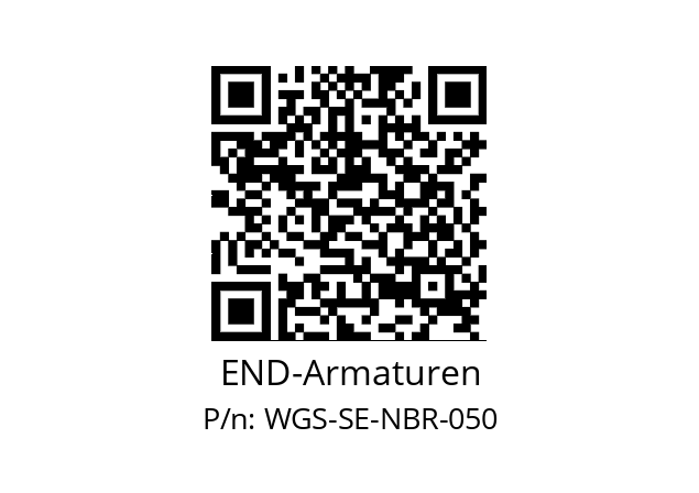   END-Armaturen WGS-SE-NBR-050