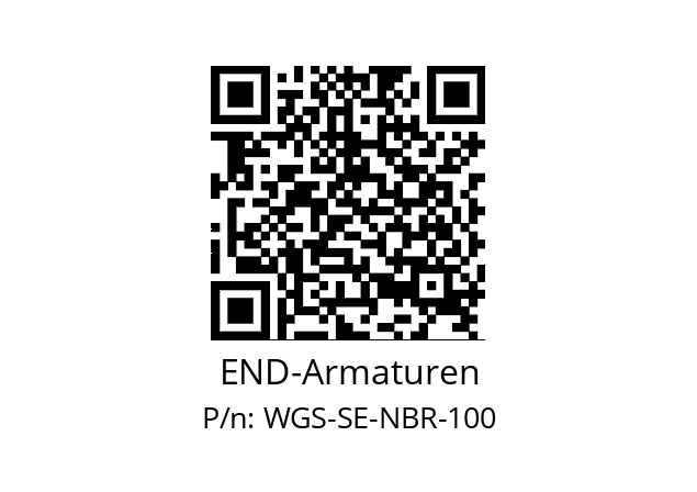   END-Armaturen WGS-SE-NBR-100