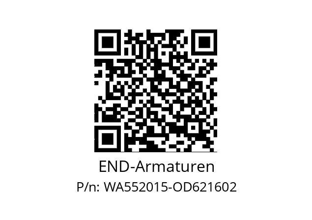   END-Armaturen WA552015-OD621602