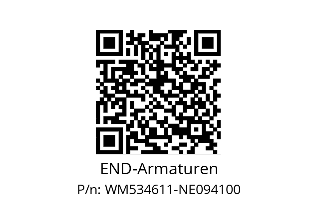   END-Armaturen WM534611-NE094100