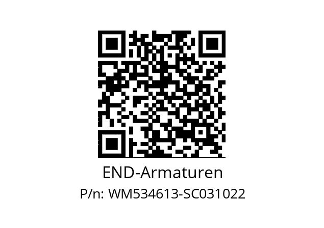   END-Armaturen WM534613-SC031022