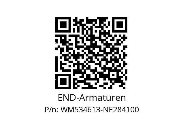   END-Armaturen WM534613-NE284100