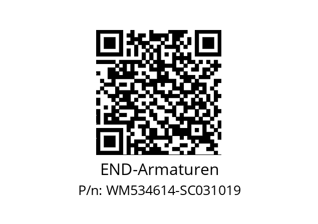   END-Armaturen WM534614-SC031019