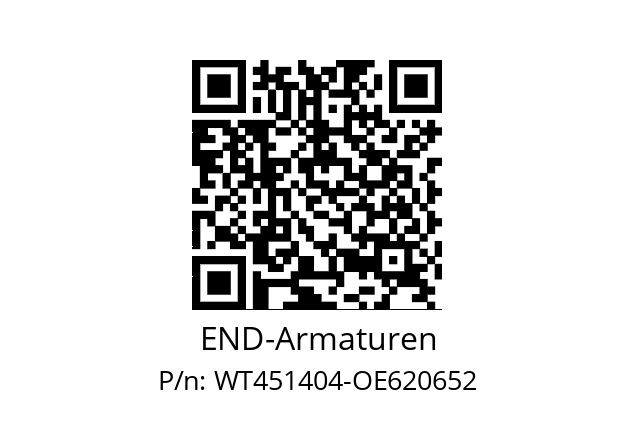   END-Armaturen WT451404-OE620652