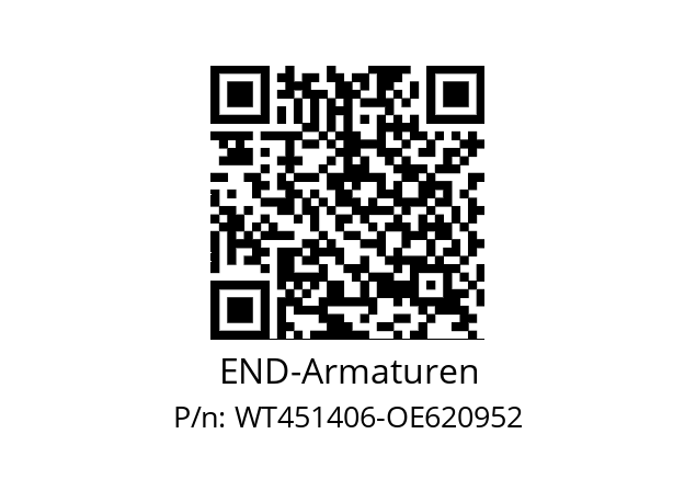   END-Armaturen WT451406-OE620952